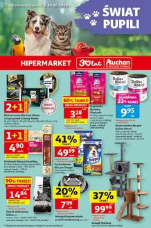 Katalog Auchan | Gazetka Świat Pupili Hipermarket Auchan | 2026-10-01T00:00:00.000Z - 2026-10-01T00:00:00.000Z