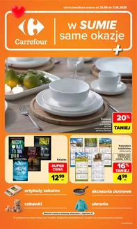 Katalog Carrefour w: Supraśl | Gazetka Carrefour w SUMIE same okazje | 2026-09-20T00:00:00.000Z - 2026-10-03T00:00:00.000Z