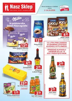 Katalog Nasz Sklep w: Dąbrowa Górnicza | Świetna oferta dla łowców okazji | 2026-10-01T00:00:00.000Z - 2026-10-14T00:00:00.000Z