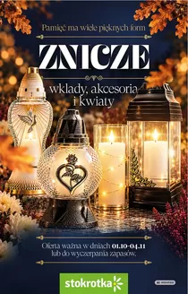 Katalog Stokrotka w: Czyżowice | Katalog Znicze | 2026-10-01T00:00:00.000Z - 2026-11-04T00:00:00.000Z