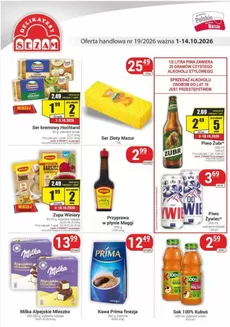 Katalog Delikatesy Sezam w: Czyżowice | Oferta handlowa nr 19/2026 ważna 1-14.10.2026 | 2026-10-01T00:00:00.000Z - 2026-10-14T00:00:00.000Z