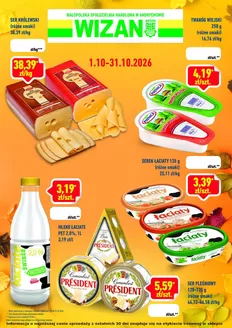 Katalog Wizan w: Zator | Jesień to dobry czas na pyszne, codzienne zakupy! | 2026-10-01T00:00:00.000Z - 2026-10-31T00:00:00.000Z