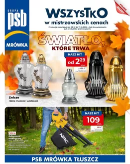 Katalog PSB Mrówka w: Duczki | Mrówka gazetka | 2026-10-08T00:00:00.000Z - 2026-10-17T00:00:00.000Z
