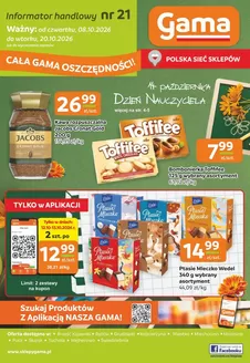 Katalog GAMA w: Iwonicz | Szeroki wybór ofert | 2026-10-08T00:00:00.000Z - 2026-10-20T00:00:00.000Z