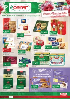 Katalog Cezar Delikatesy | OKRES OBOWIĄZYWANIA 08.10 - 14.10.2026 | 2026-10-08T00:00:00.000Z - 2026-10-14T00:00:00.000Z