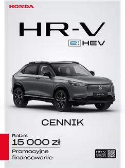 Katalog Honda | HR V eHEV Cennik Prod2026 RokModey2027 2026 10 09 v1 | 2026-01-01T00:00:00.000Z - 2026-12-31T00:00:00.000Z