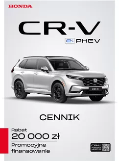 Katalog Honda | CR V ePHEV Cennik Prod2026 Model2026 2026 10 09 v1 | 2026-01-01T00:00:00.000Z - 2026-12-31T00:00:00.000Z