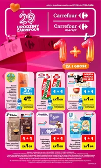Katalog Carrefour w: Katowice | Gazetka Carrefour Market w SUMIE najlepszy od poniedziałku | 2026-10-11T00:00:00.000Z - 2026-10-17T00:00:00.000Z