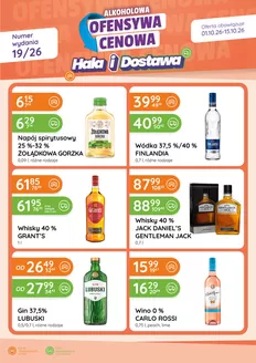 Katalog Eurocash w: Zabrze | Ofensywa Alkoholowa EC19 | 2026-10-01T00:00:00.000Z - 2026-10-15T00:00:00.000Z