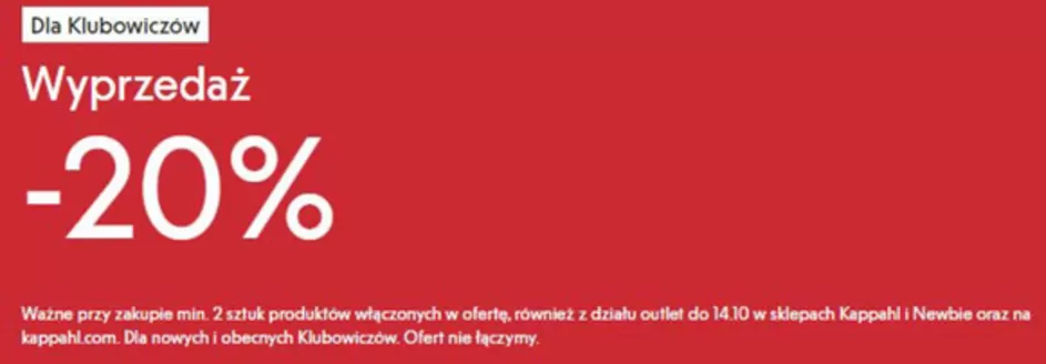 Katalog KappAhl | Wyprzedaż do -20% | 2026-10-13T00:00:00.000Z - 2026-10-14T00:00:00.000Z