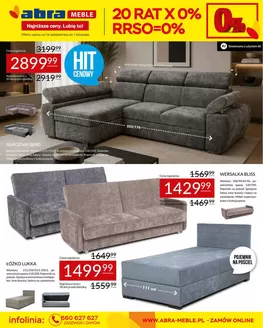 Katalog Abra Meble w: Zaborów | Atrakcyjne oferty specjalne dla wszystkich | 2026-10-14T00:00:00.000Z - 2026-11-01T00:00:00.000Z