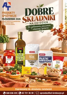 Katalog AT w: Świerzawa | gazetka spozywcza pazdziernik 2026 skompresowany | 2026-10-15T00:00:00.000Z - 2026-11-14T00:00:00.000Z