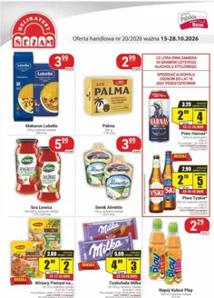 Katalog Delikatesy Sezam | Oferta handlowa nr 20/2026 ważna 15-28.10.2026 | 2026-10-15T00:00:00.000Z - 2026-10-28T00:00:00.000Z