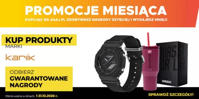 Katalog Asaj w: Słomiróg | Promocje miesiąca | 2026-10-16T00:00:00.000Z - 2026-10-31T00:00:00.000Z