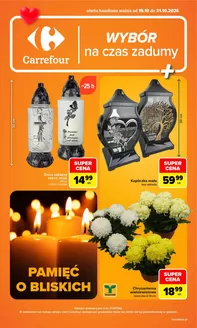 Katalog Carrefour | Gazetka Carrefour WYBÓR na czas zadumy | 2026-10-18T00:00:00.000Z - 2026-10-31T00:00:00.000Z