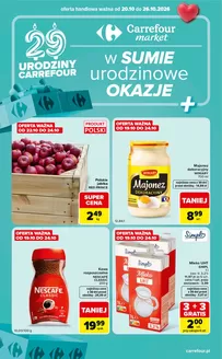 Katalog Carrefour w: Głowienka | Gazetka Market w SUMIE urodzinowe okazje | 2026-10-19T00:00:00.000Z - 2026-10-26T00:00:00.000Z