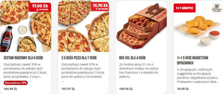 Katalog Pizza Hut | Oferty specjalne z dostawą | 2026-10-19T00:00:00.000Z - 2026-11-02T00:00:00.000Z
