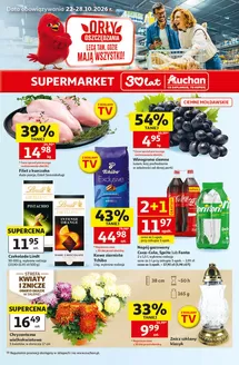 Katalog Auchan w: Wadowice | Gazetka 30 Lat Supermarket Auchan | 2026-10-22T00:00:00.000Z - 2026-10-28T00:00:00.000Z