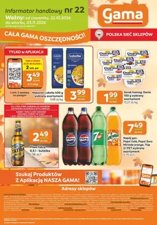 Katalog GAMA w: Piasek | Gazetki Gama | 2026-10-22T00:00:00.000Z - 2026-11-03T00:00:00.000Z