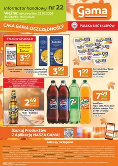 Katalog GAMA | Specjalne oferty dla Ciebie | 2026-10-22T00:00:00.000Z - 2026-11-03T00:00:00.000Z