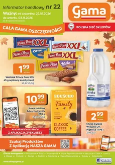 Katalog GAMA | Rabaty i promocje | 2026-10-22T00:00:00.000Z - 2026-11-03T00:00:00.000Z