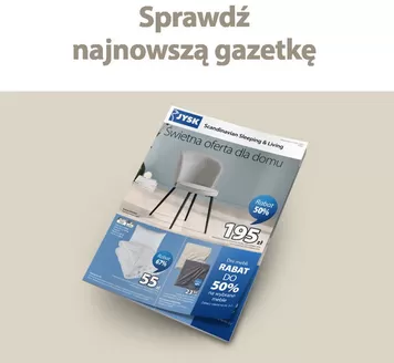 Katalog JYSK w: Głogów | Najlepsze oferty i rabaty | 2026-10-11T00:00:00.000Z - 2026-10-24T00:00:00.000Z