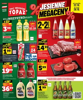 Katalog Topaz | Nasze najlepsze oferty dla Ciebie | 2026-10-22T00:00:00.000Z - 2026-10-28T00:00:00.000Z