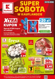 Katalog Kaufland w: Pajęczno | Kaufland Super Sobota ważne 24.10 | 2026-10-24T00:00:00.000Z - 2026-10-24T00:00:00.000Z