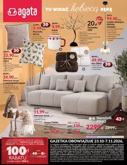Katalog Agata Meble | Gazetka 10.26 | 2026-10-23T00:00:00.000Z - 2026-11-07T00:00:00.000Z