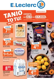 Katalog E.Leclerc w: Radymno | E.Leclerc gazetka | 2026-10-26T00:00:00.000Z - 2026-11-02T00:00:00.000Z
