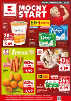 Katalog Kaufland w: Pajęczno | Kaufland Mocny Start ważne do 28.10 | 2026-10-26T00:00:00.000Z - 2026-10-28T00:00:00.000Z