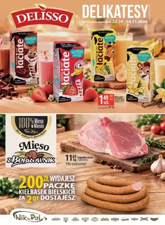 Katalog Delisso Delikatesy w: Marklowice | Delisso Delikatesy gazetka | 2026-10-22T00:00:00.000Z - 2026-11-04T00:00:00.000Z