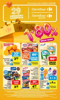 Katalog Carrefour | Gazetka Carrefour Market w SUMIE najlepszy od poniedziałku | 2026-10-25T00:00:00.000Z - 2026-10-31T00:00:00.000Z