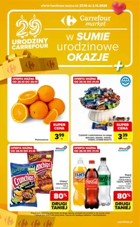 Katalog Carrefour Market w: Słupno | Gazetka Market w SUMIE urodzinowe okazje | 2026-10-26T00:00:00.000Z - 2026-11-02T00:00:00.000Z