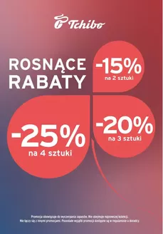 Katalog Tchibo | Rosnące rabaty w Tchibo! | 2026-10-26T00:00:00.000Z - 2026-11-09T00:00:00.000Z