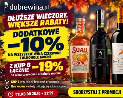 Katalog Dobre wina | Promocji do - 10 %  | 2026-10-26T00:00:00.000Z - 2026-10-28T00:00:00.000Z