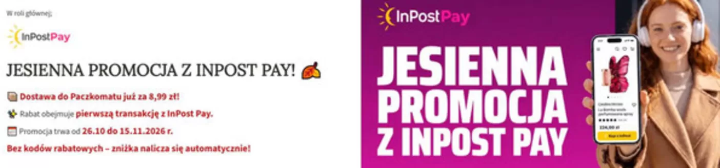 Katalog Tagomago | Jesienna promocja z inpost pay | 2026-10-27T00:00:00.000Z - 2026-11-15T00:00:00.000Z