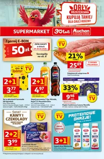 Katalog Auchan w: Zielonka | Gazetka 30 Lat Supermarket Auchan | 2026-10-29T00:00:00.000Z - 2026-11-04T00:00:00.000Z