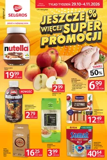 Katalog Selgros w: Bukowno | Jeszcze więcej super promocji! | 2026-10-29T00:00:00.000Z - 2026-11-04T00:00:00.000Z