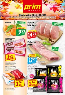 Katalog Prim Market | Najlepsze oferty dla wszystkich łowców okazji | 2026-10-29T00:00:00.000Z - 2026-11-04T00:00:00.000Z