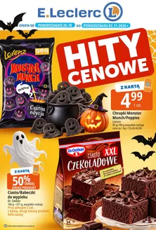 Katalog E.Leclerc w: Kołaczyce | Najlepsze oferty i rabaty | 2026-10-26T00:00:00.000Z - 2026-11-02T00:00:00.000Z