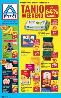 Katalog Aldi w: Czarnowąsy | Świetne rabaty na wybrane produkty | 2026-10-29T00:00:00.000Z - 2026-10-31T00:00:00.000Z