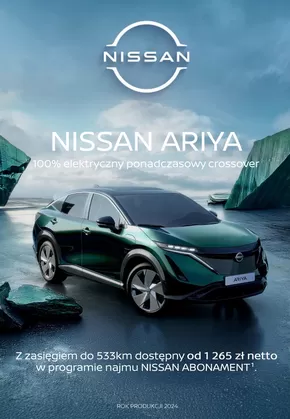 Katalog Nissan w: Szczecin | ARIYA | 2025-04-16T00:00:00.000Z - 2026-04-16T00:00:00.000Z