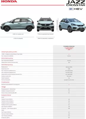 Katalog Honda | Atrakcyjne oferty specjalne dla wszystkich | 2025-05-15T00:00:00.000Z - 2026-05-15T00:00:00.000Z