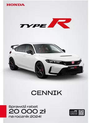 Katalog Honda | Świetna oferta dla wszystkich klientów | 2025-05-20T00:00:00.000Z - 2026-05-20T00:00:00.000Z