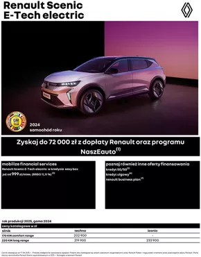 Katalog Renault w: Świętochłowice | Renault Scenic E-Tech Electric | 2025-05-26T00:00:00.000Z - 2026-05-26T00:00:00.000Z