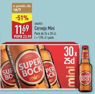 Sagres - Cerveja Mini