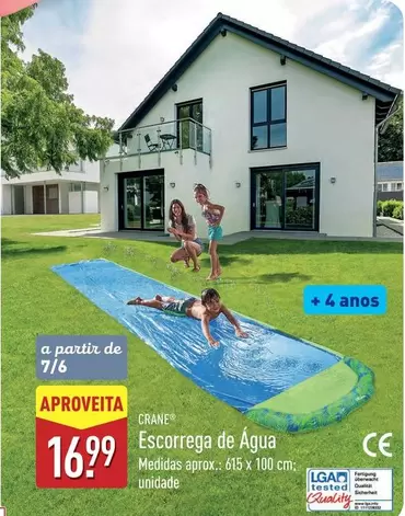 A+ - Escorrega De Agua