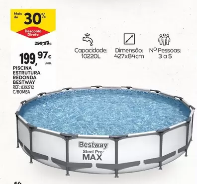 Bestway - Piscina Estrutura Redonda