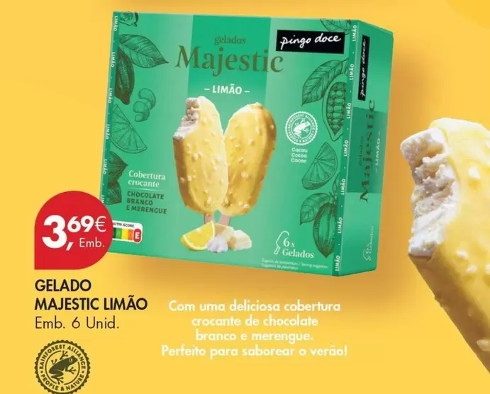 Nature - Gelado Majestic Limão